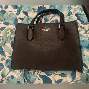 Kate spade black handbag NWOT matching wallet